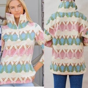 NWT Dudley Stephens | Vello Fleece Canyon Road Prospect Pullover